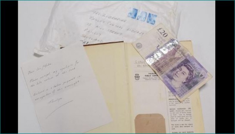 Library book returned after 50 years with a surprise inside