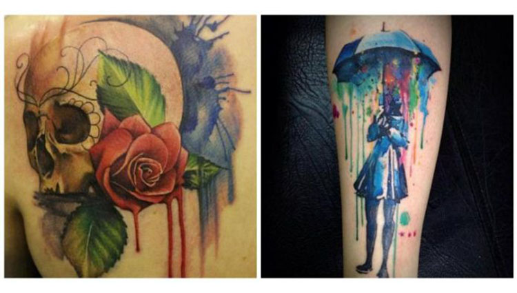 These Watercolor Tattoos Are So Colorful That Anybody Will Want To Get It Soon 