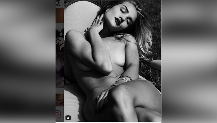 Rosie Huntington Whiteley share her sexy look photos