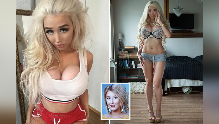 Meet Amanda Ahola the Finnish Barbie who was almost killed by plastic surgery