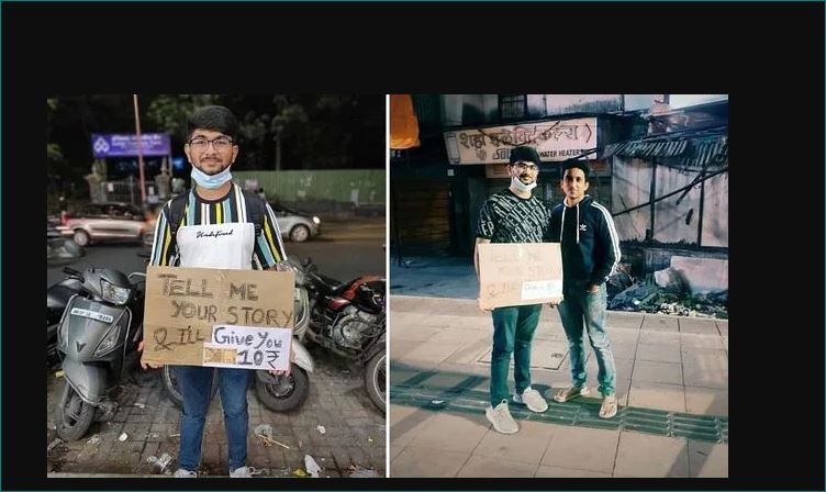  This Pune boy will listen to your tale and will pay you Rs 10 for it