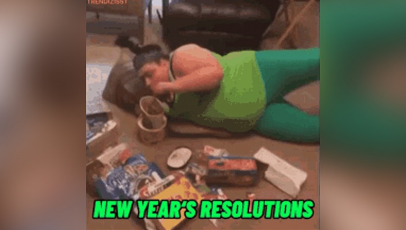 You never take such a resolution on New Year
