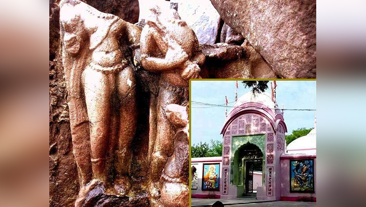 know about ashtbhuja dham temple where a statue without head is prayed