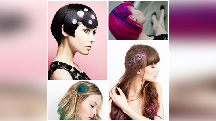 Wanna Try a Funky Hairstyle? Stencil Hair Art is the Newest Trend you Should Watch out For! 