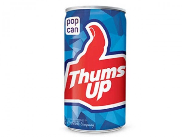 Why 'B' is absent in the name of Thums Up?