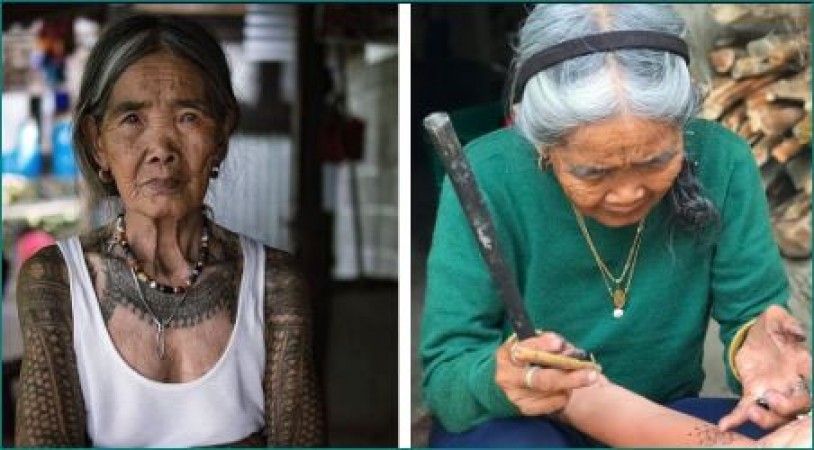 Meet 103-year-old unique Tattoo artist