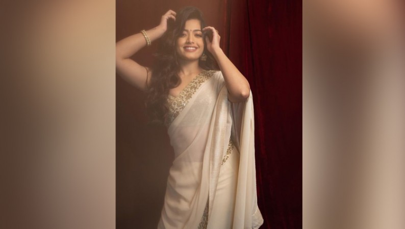 Rashmika's desi look wreaked havoc on social media, fans also became crazy about the beauty of the actress