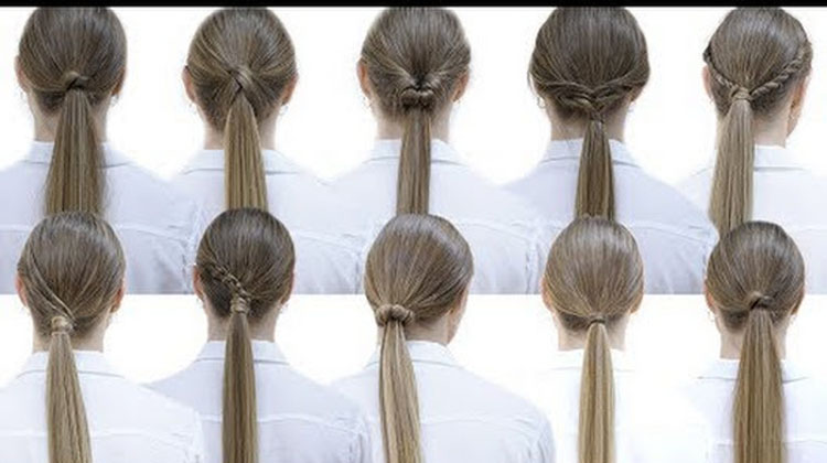 10 Easy Ponytail Hairstyles For Girls