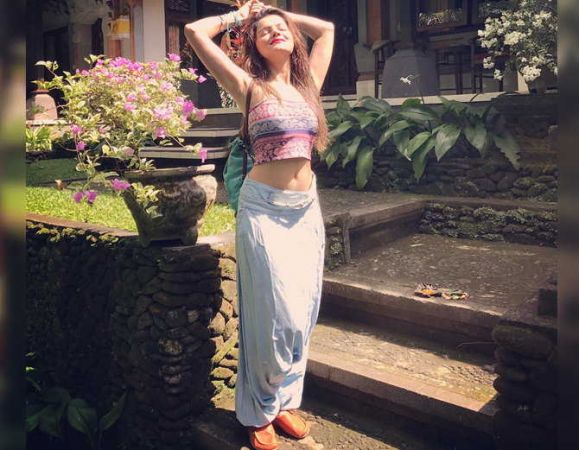 TV actress Rubina Dilaik is enjoying vacations in Bali,See pictures 