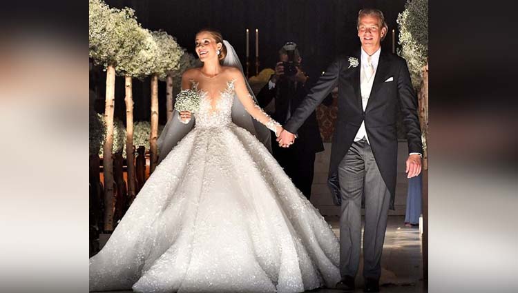 You Will Be Shocked To Know The Price Of Victoria Swarovski's Wedding Gown