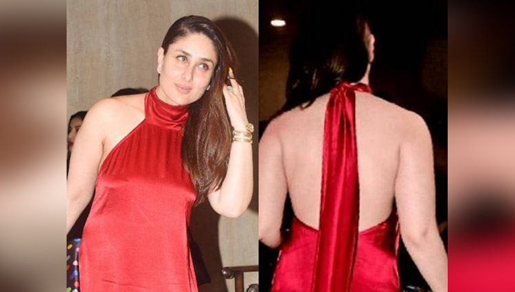 Kareena Spotted In Red Dress At Manish Malhotra's Birthday Bash; See Photos