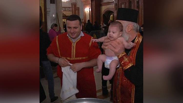 patriarch of the georgian orthodox church dunks babies