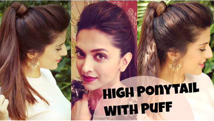 Tie Your Hair In Stylish Ponytail With Puff