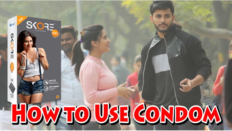 How To Use Condom? Asking This Girl To Everyone On The Road