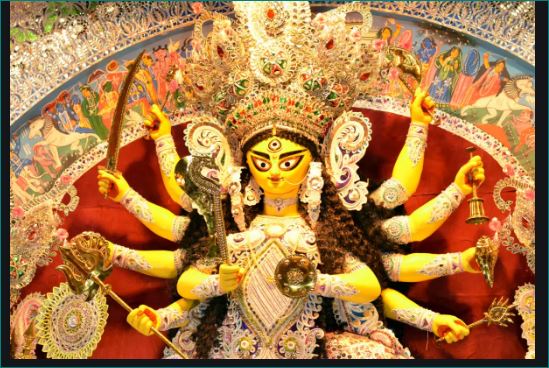 Bihar news Patna Goddess Durga temple in Bihar attracts a cannabis