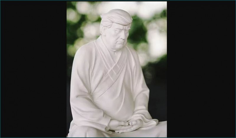 Donald Trump Buddha Statues Starts Trending