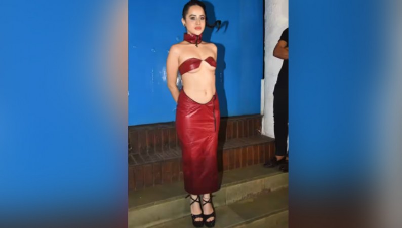 Urfi's terrifying look went viral on social media, the actress was seen in Tedhi Chhoti