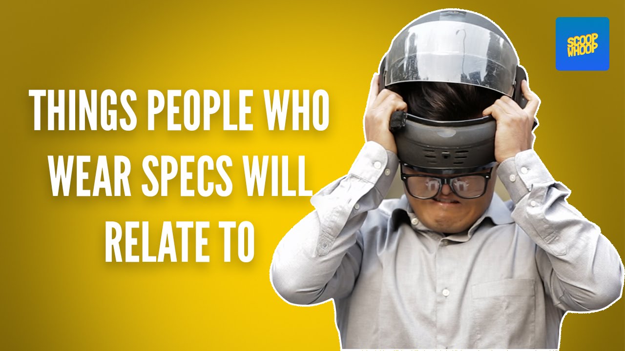 things people who wear specs will relate to