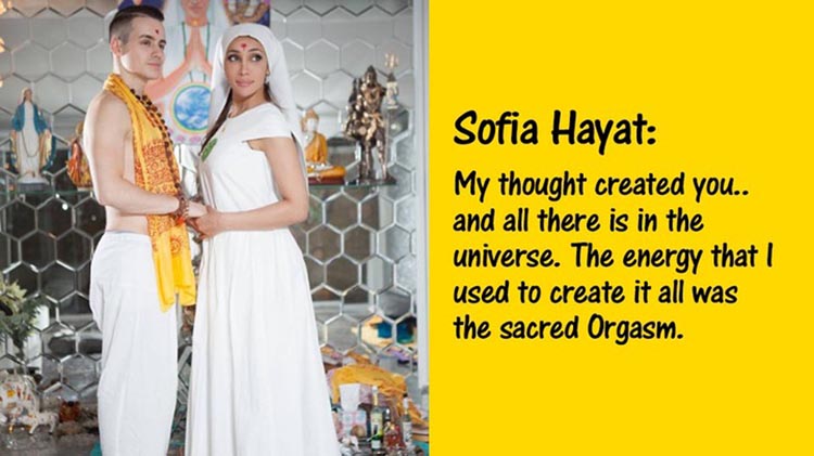 'Sacred Orgasms' And 'Divine Sex' Teaches Allah Maa Sofia Hayat