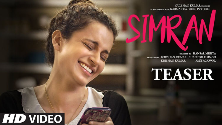 The Teaser Of Kangana Ranaut’s ‘Simran’ Is Out, Watch It Here