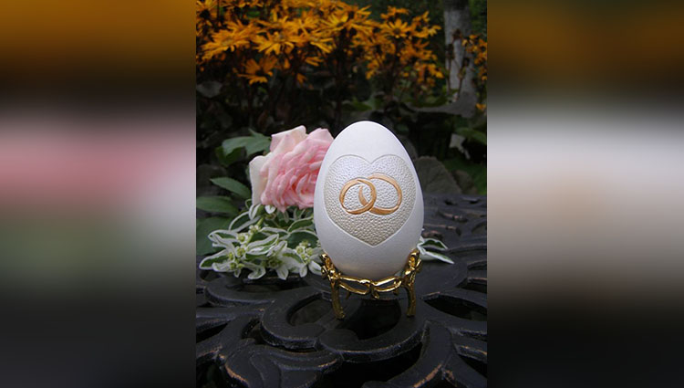 Dana Liashenko Spend Hours Carving Eggshells Into The Most Fragile Artworks