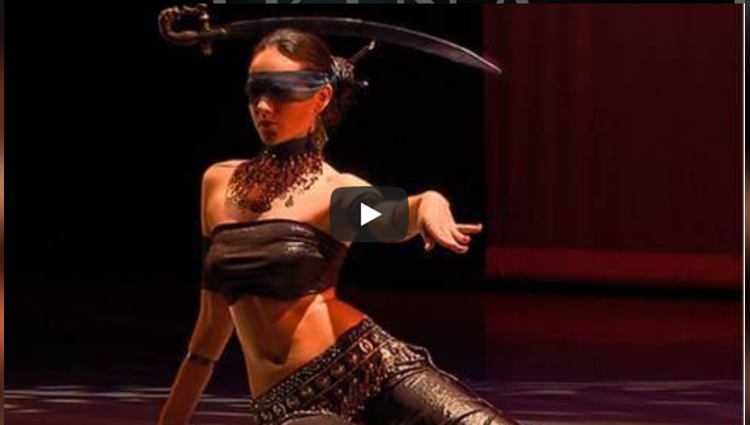 Irina Akulenko Justice from Tarot Fantasy Belly Dance