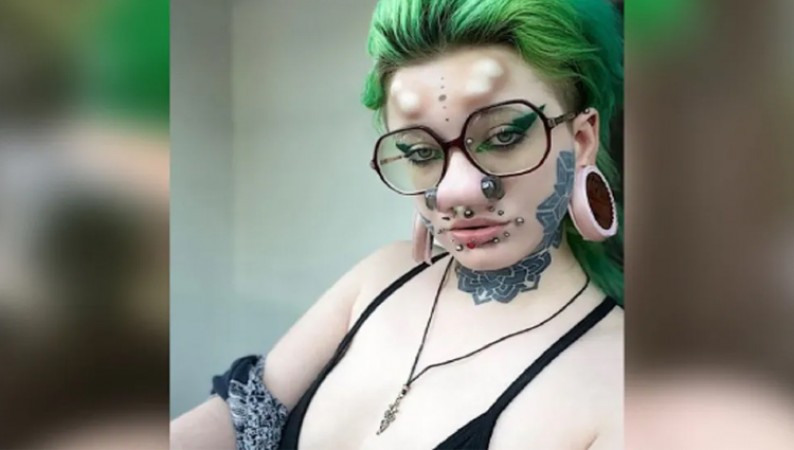 This Kansas Woman Spent Rs 8 POINT 13 Lakh on Body Modification To Feel Their True Self