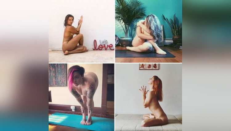 Nude Yoga Girl inspires women to do yoga naked