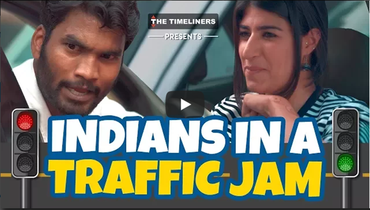 Indians In A Traffic Jam The Timeliners