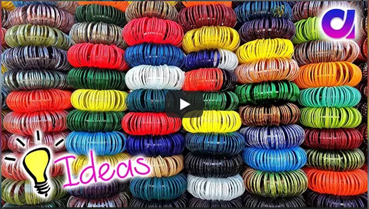 how to reuse waste bangles waste bangles craft ideas Best out of waste Artkala 301