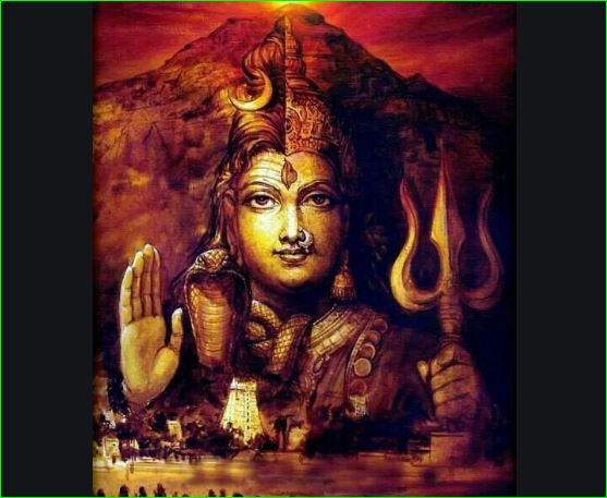 Why Lord Shiva is called Ardhnarishwar