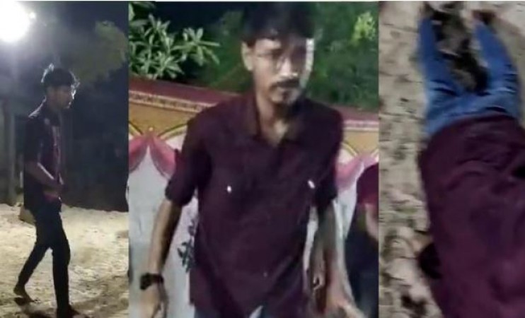 Video Man Dies While Playing Garba in Gujarat Anand