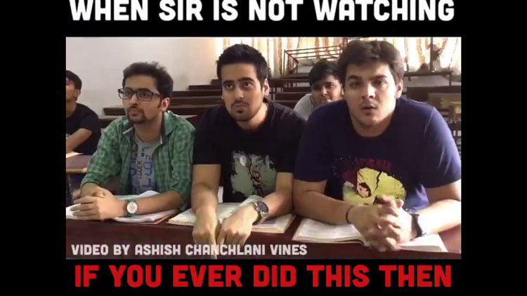 Refresh Your Memories Of Eating In The Middle Of The Class In This Funny Video