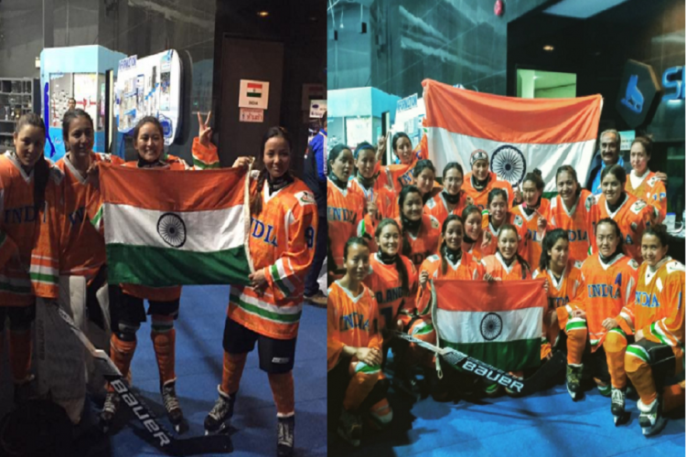 Great News! Indian Women Ice Hockey Team Placed An International Win 