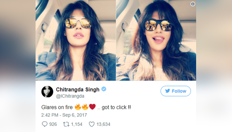 Chitrangdas New Selfies Have Set The Internet On Fire