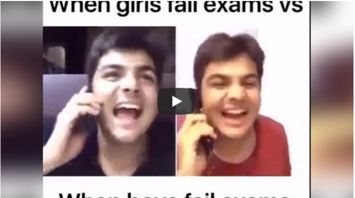 What Happens When Girls Get Failed In Exams!