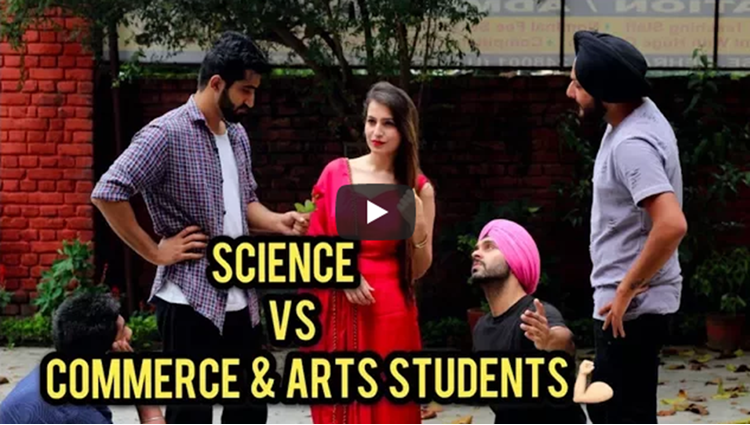 Science Vs Commerce and Arts SahibNoor Singh