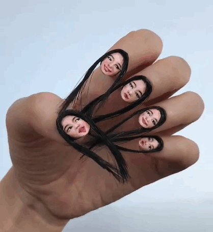 Hairy Selfie Nails Exist Now And Its As Terrible As It Sounds 