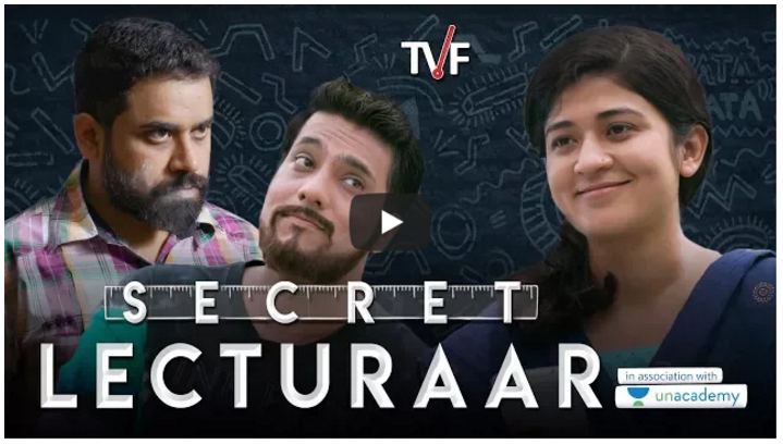 TVF's Video 'Secret Lecturer' Based On Upcoming Film 'Secret Superstar'