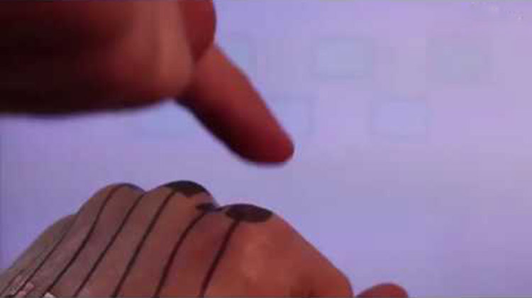 Electronic tattoos put smartphone controls on your skin